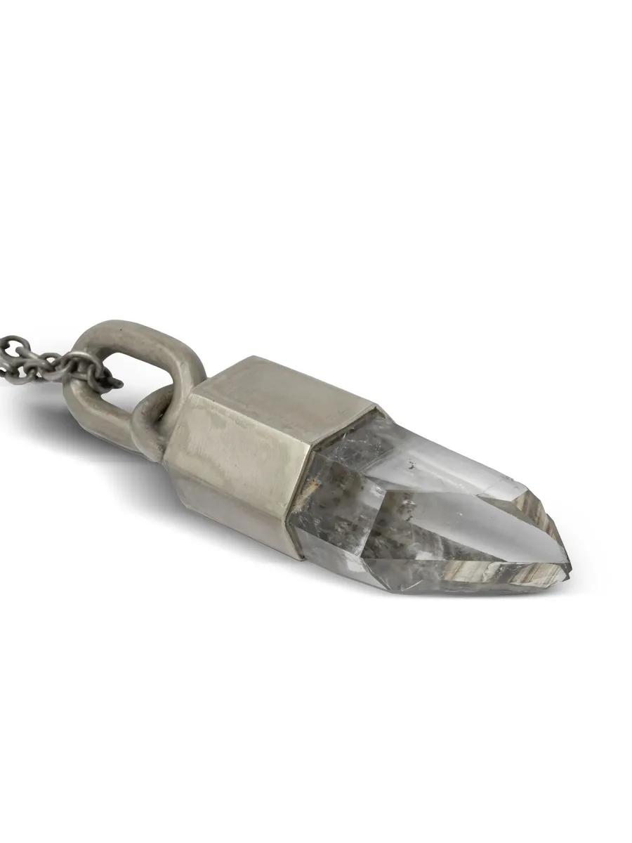 серебряное колье Talisman 4