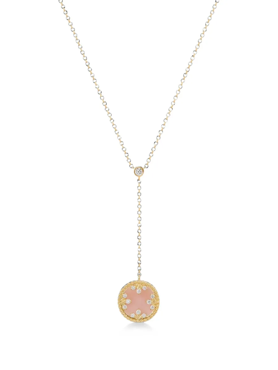 колье Venetian Medallions с перламутром и бриллиантами 7