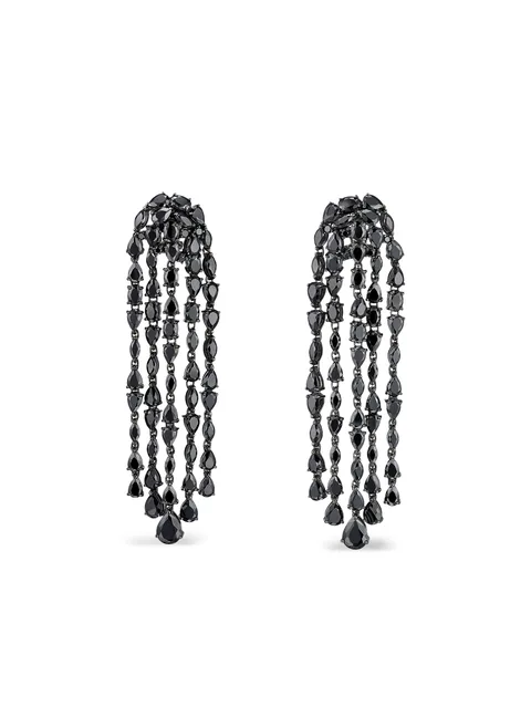 серьги Cascade из белого золота с бриллиантами