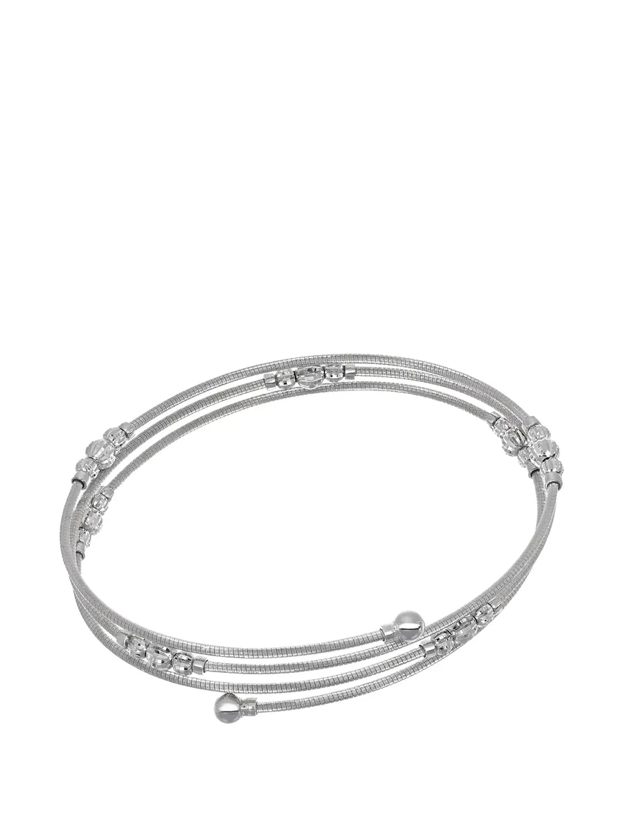 серебряный браслет Crystal Flexi 2