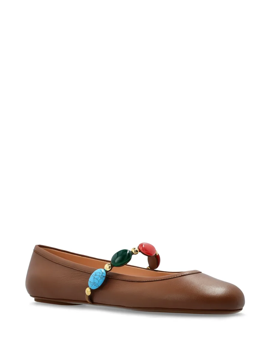 leather ballerina shoes 3