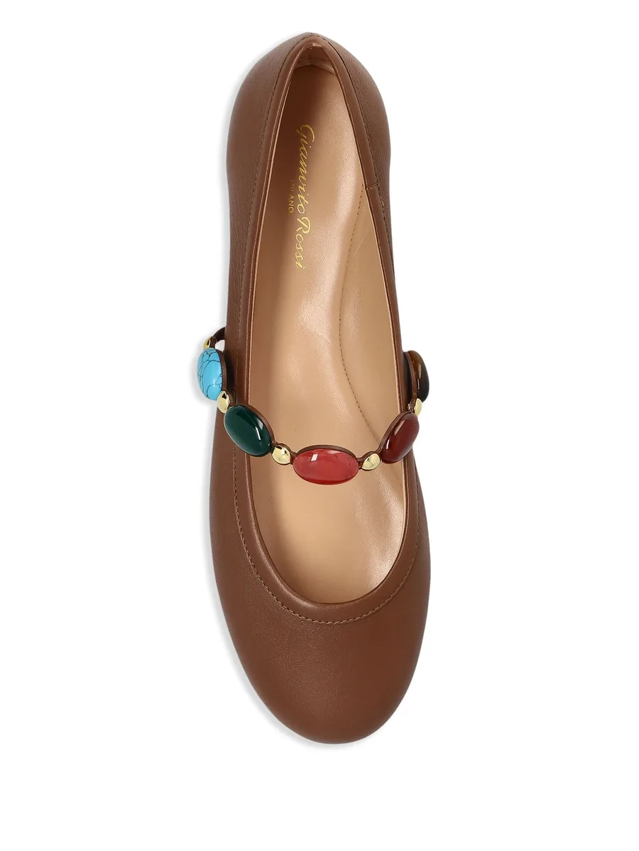 leather ballerina shoes 7