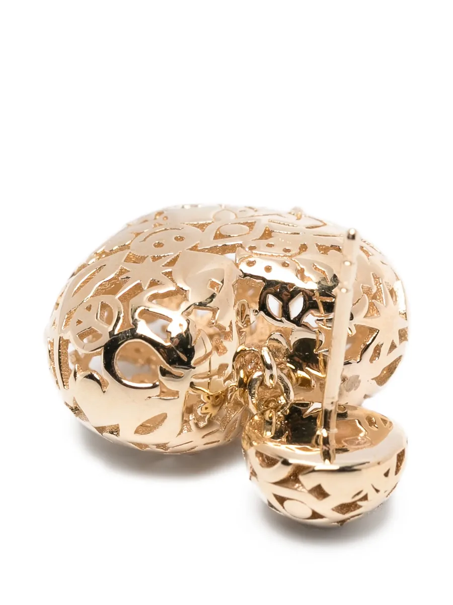 wallpaper heart bead drop earrings 6