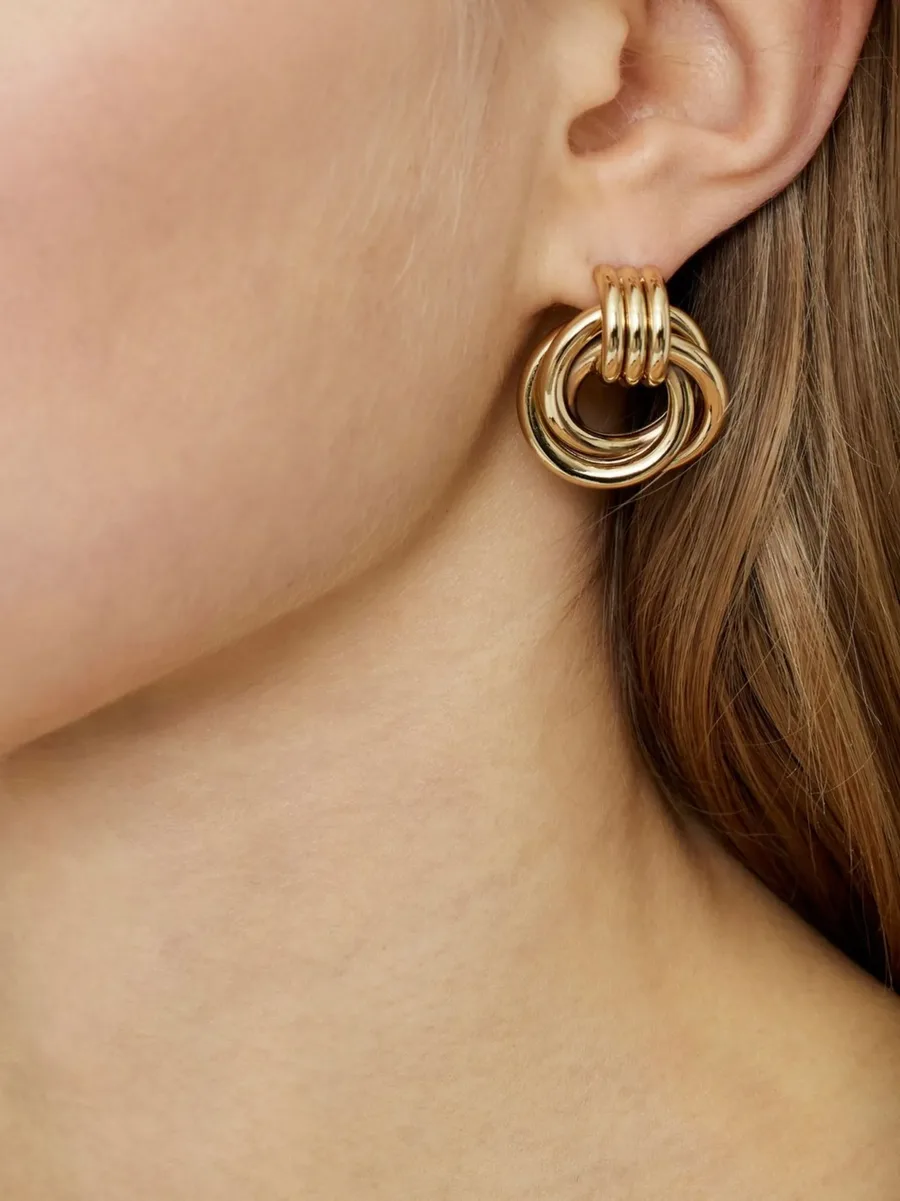 серьги Triple Knot 4