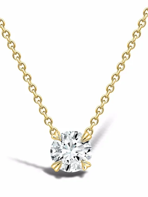 колье из желтого золота с бриллиантом Windsor 0.75ct