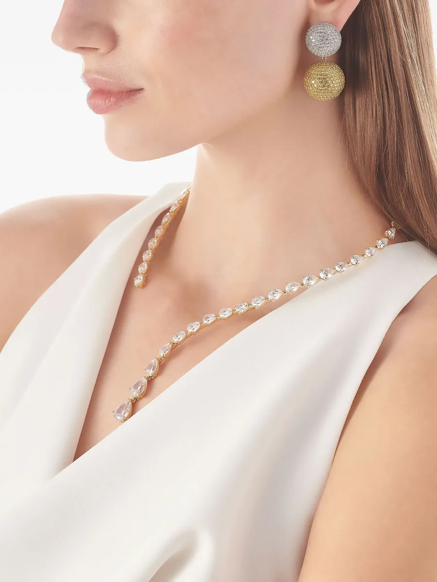 позолоченное колье Nova Collar с бриллиантами 4
