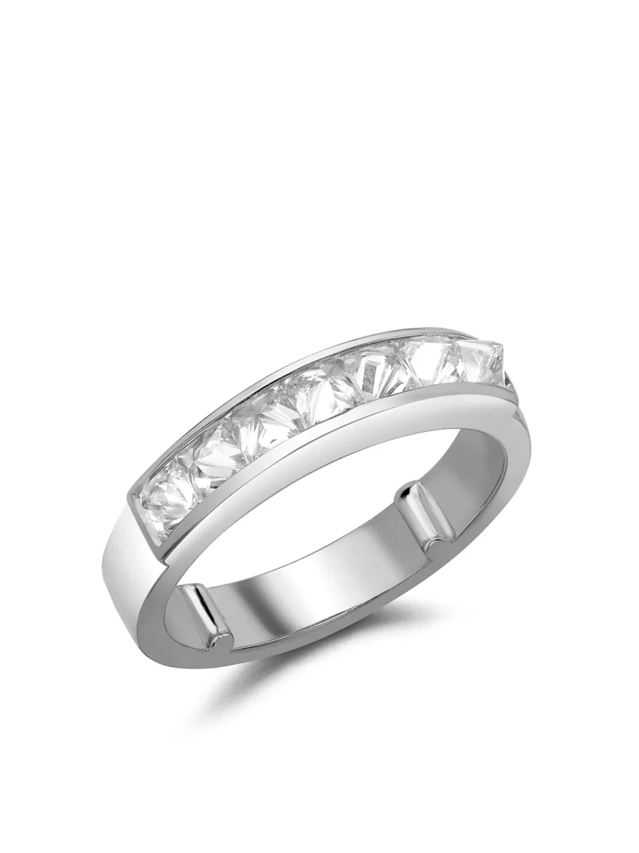 кольцо RockChic из белого золота с бриллиантами 1
