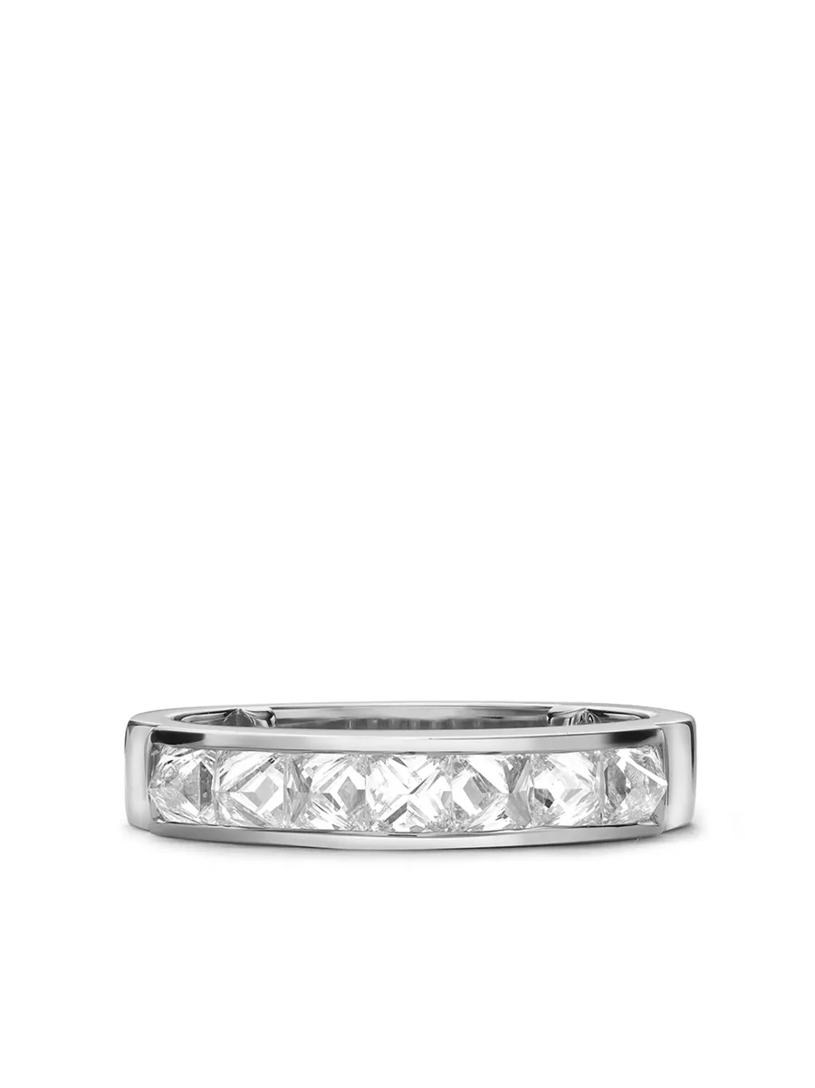 кольцо RockChic из белого золота с бриллиантами 4