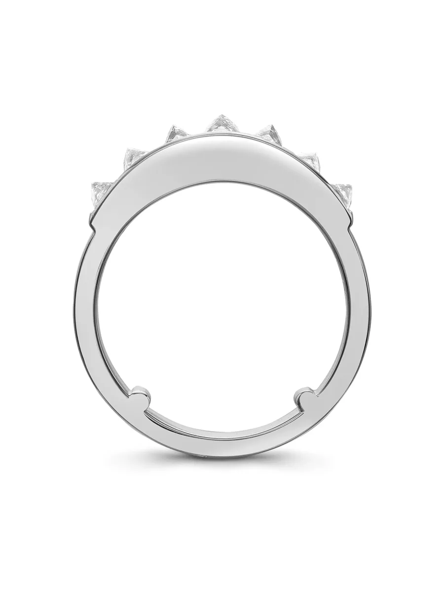 кольцо RockChic из белого золота с бриллиантами 5