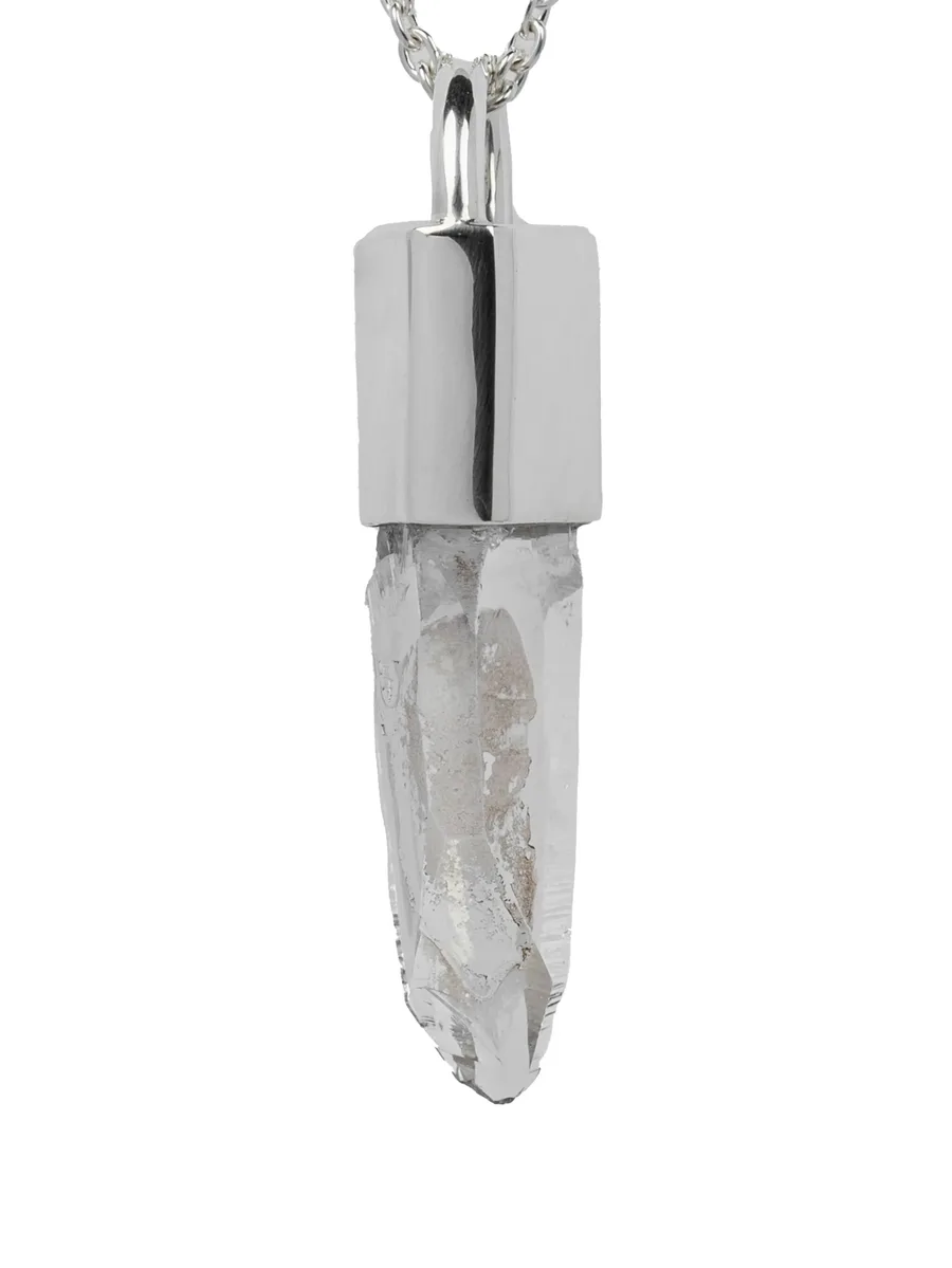 серебряное колье Talisman с кварцем 2