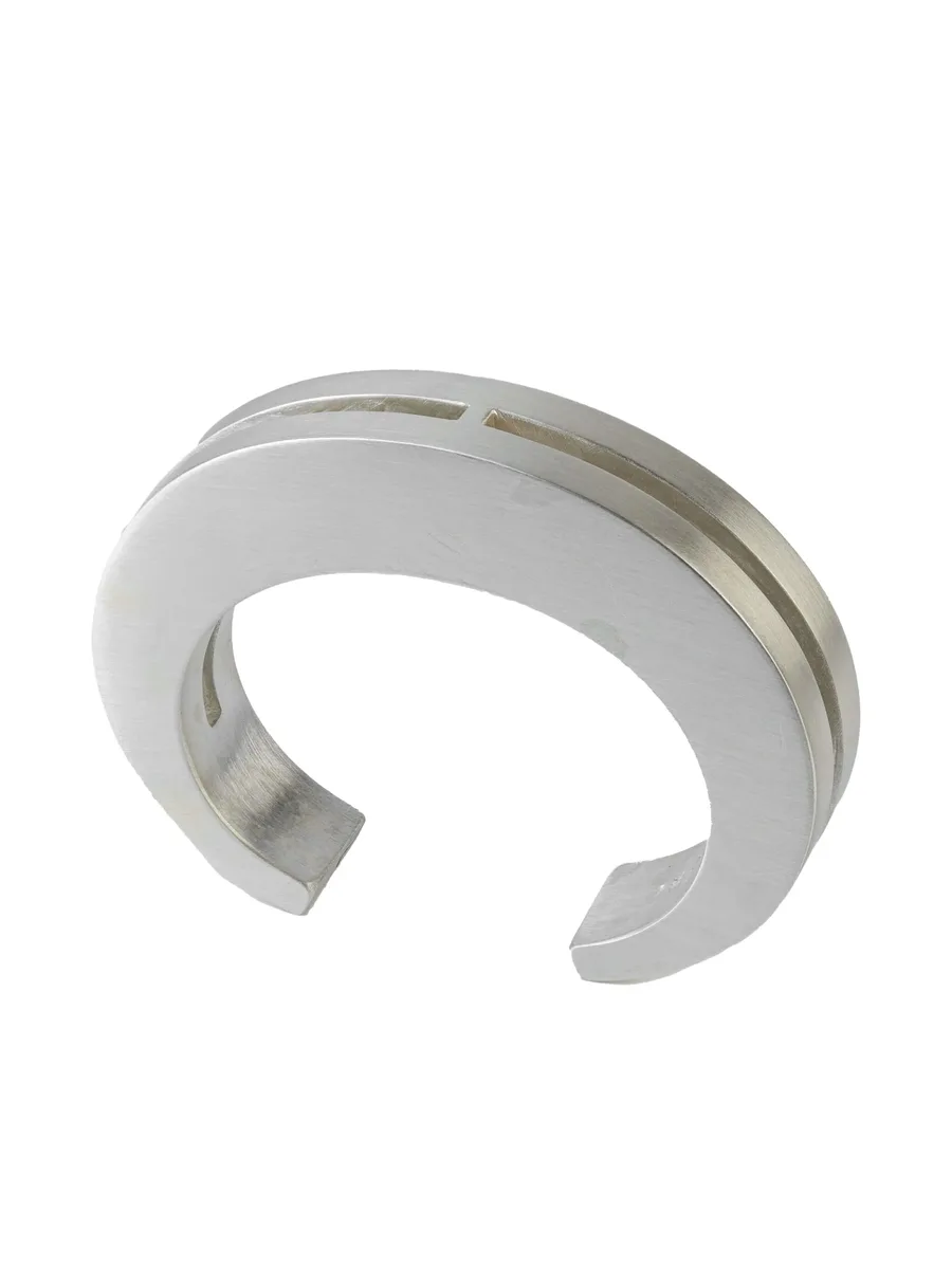 серебряный браслет Crescent Crevice 2