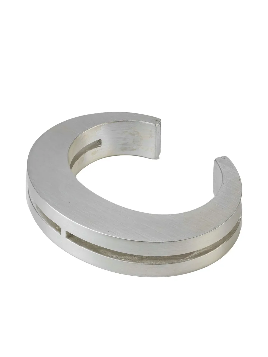 серебряный браслет Crescent Crevice 4