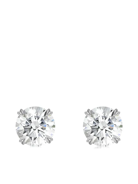 серьги-гвоздики Windsor из белого золота с бриллиантами