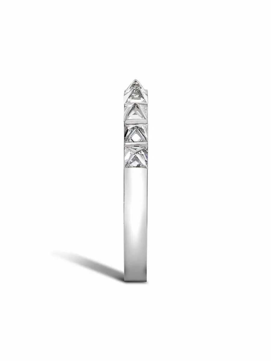 платиновое кольцо RockChic с бриллиантами 5