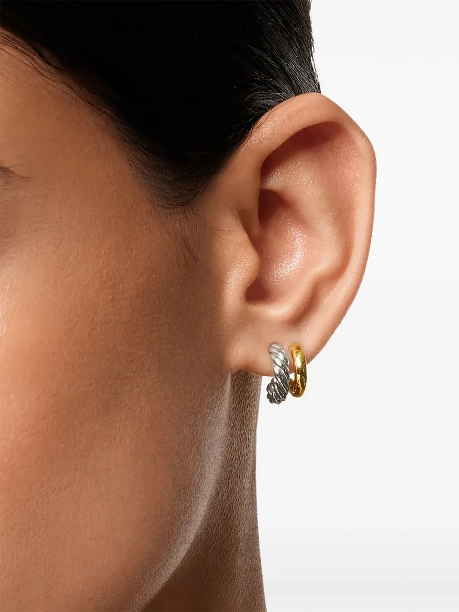 серьги DY Mercer® из желтого золота 4