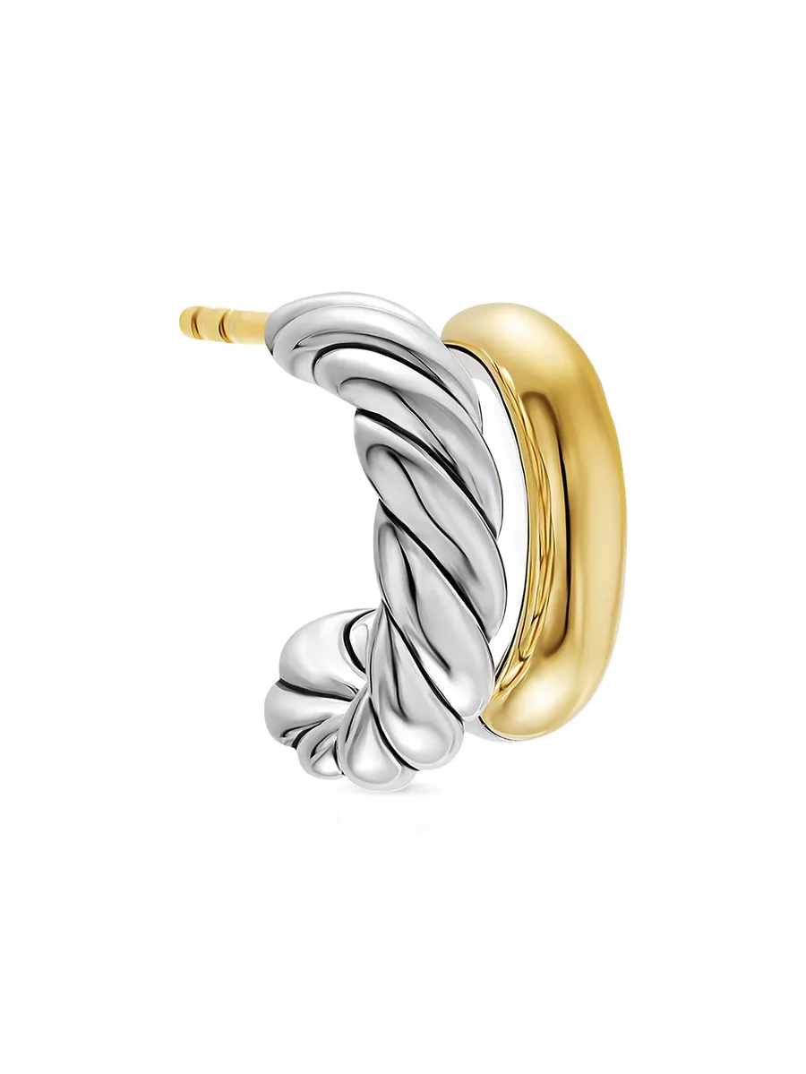 серьги DY Mercer® из желтого золота 6