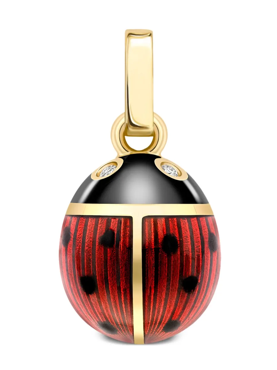 подвеска Heritage Ladybird из желтого золота 6