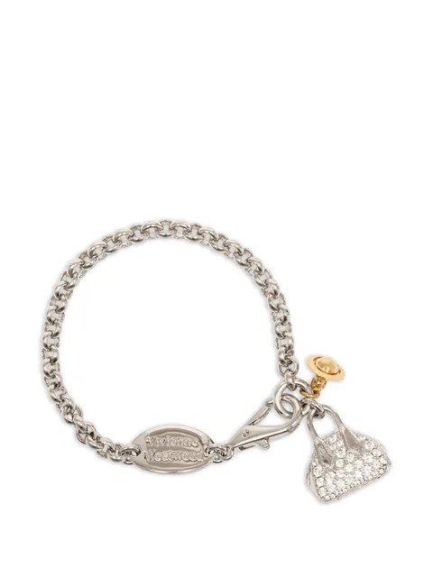 Yasmine crystal-embellished bracelet