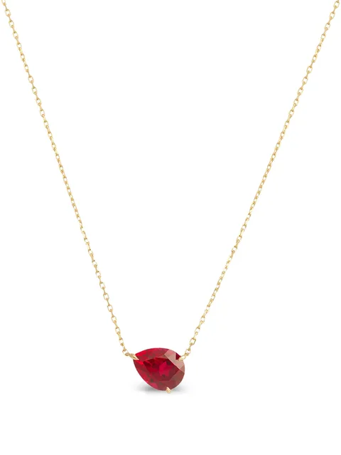 колье Iris из желтого золота с рубином