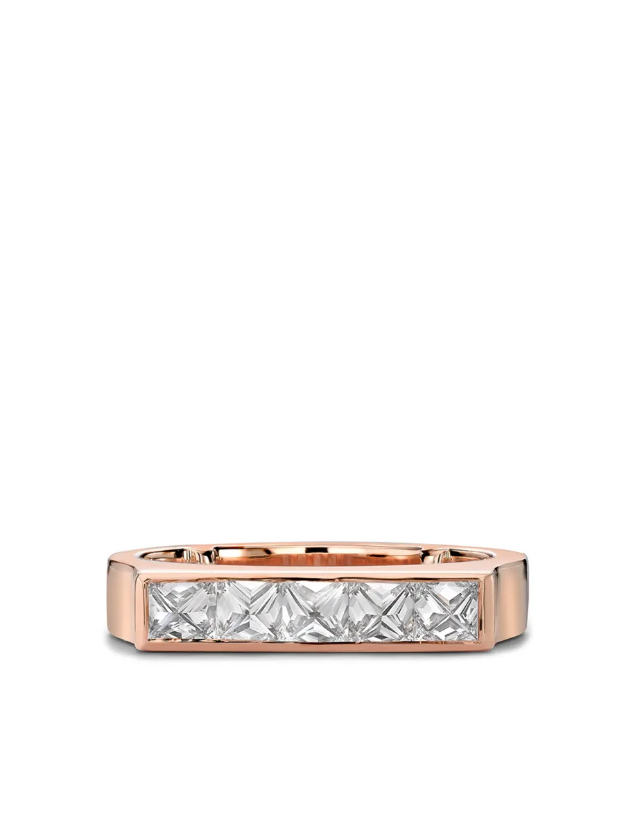 кольцо RockChic из розового золота с бриллиантами 3