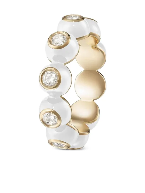 кольцо Audrey Diamond Eternity из желтого золота