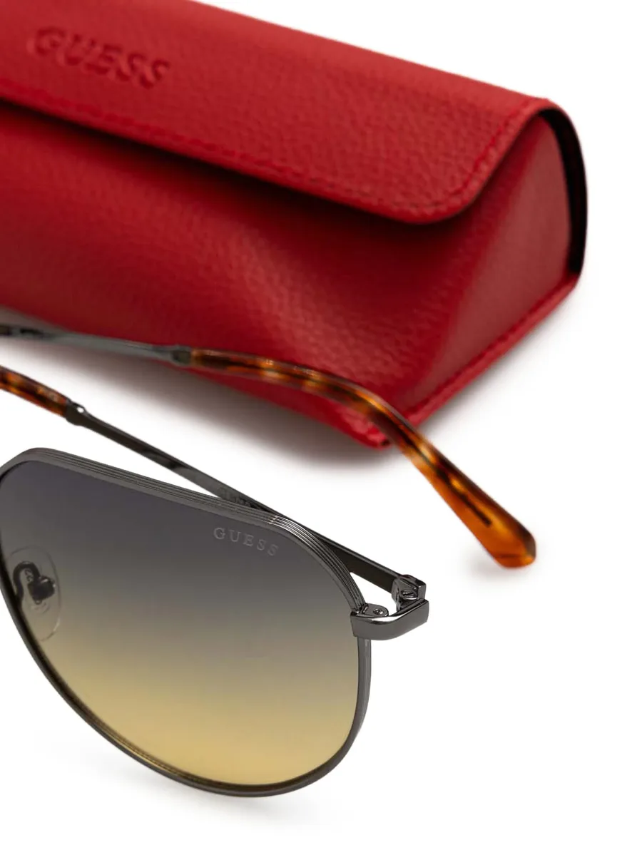 pilot-frame sunglasses 6
