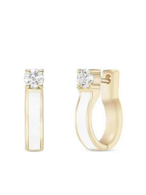 серьги Honey из желтого золота с бриллиантами
