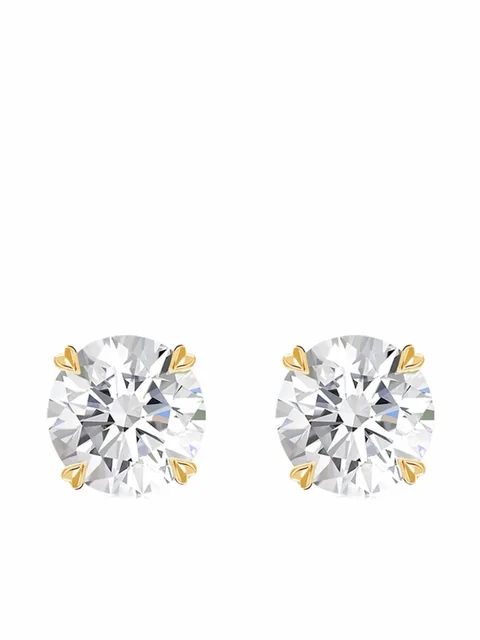 серьги-гвоздики из желтого золота с бриллиантами Windsor 0.46ct