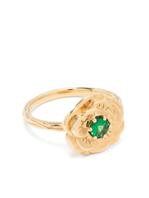 18kt yellow gold Bouquet ring