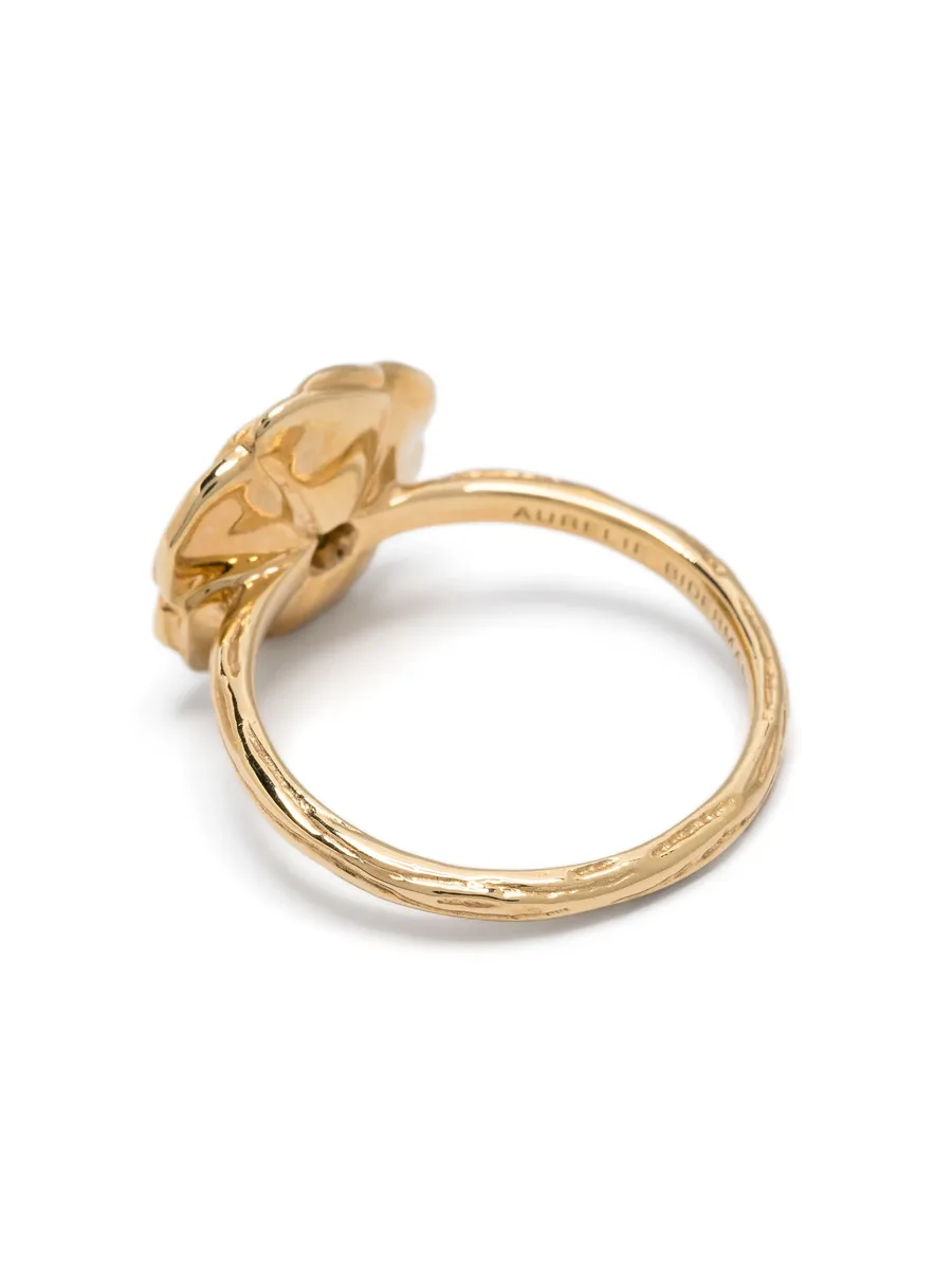 18kt yellow gold Bouquet ring 4
