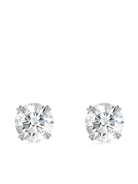 серьги-гвоздики Windsor из белого золота с бриллиантами