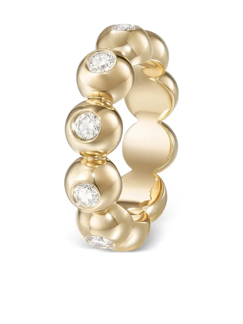 кольцо Audrey Eternity Band из желтого золота
