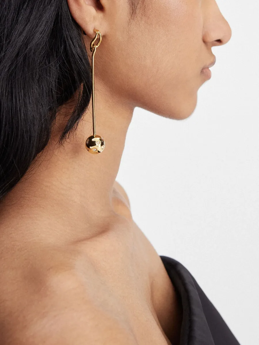 серьги Les Boucles Nodo 8