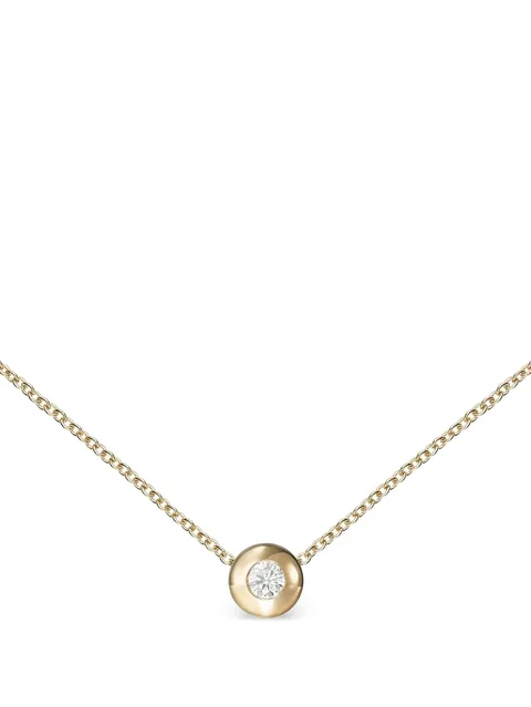 колье Audrey Diamond Pendan из желтого золота с бриллиантами