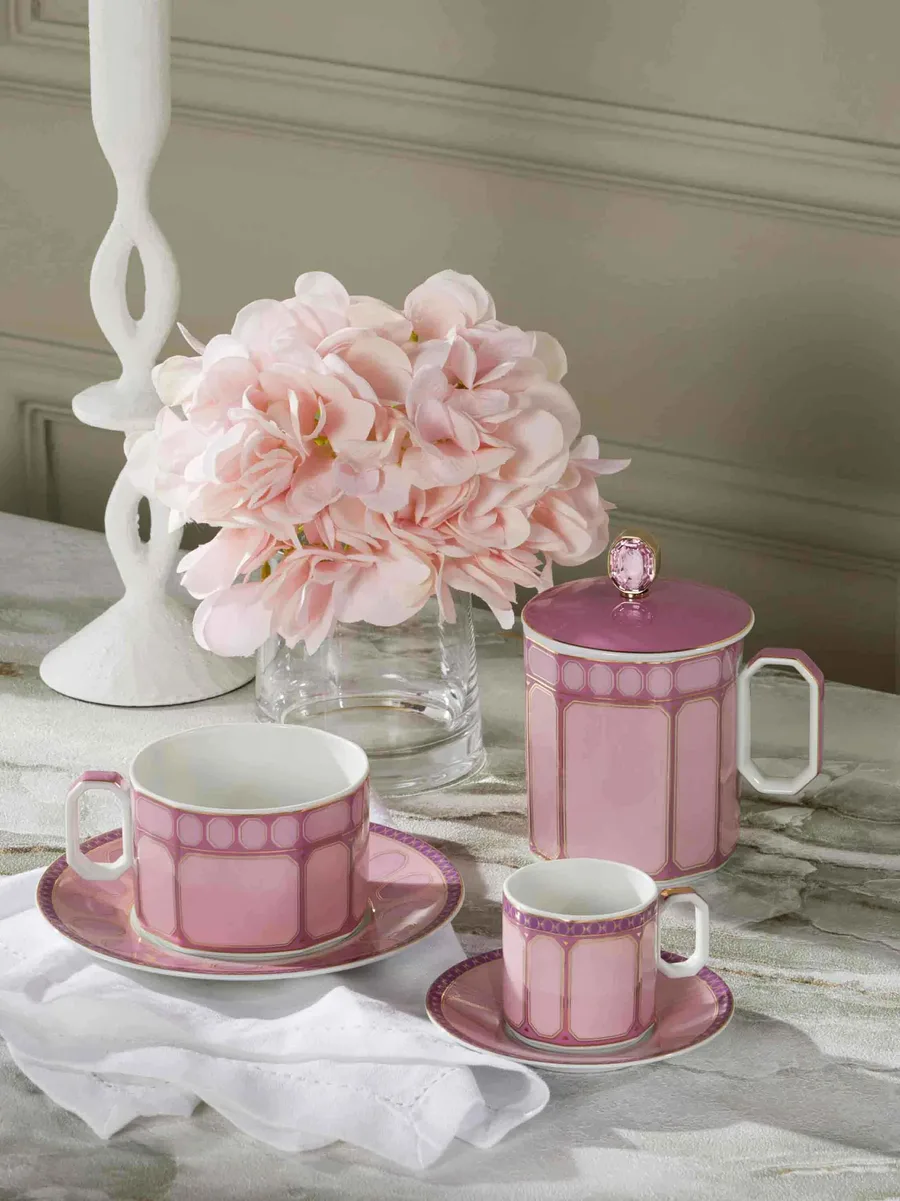 Signum Rose cup and saucer 4