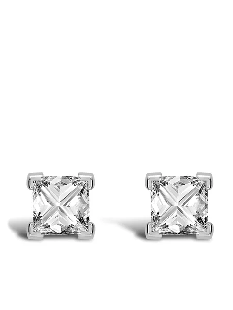 серьги RockChic из белого золота с бриллиантами
