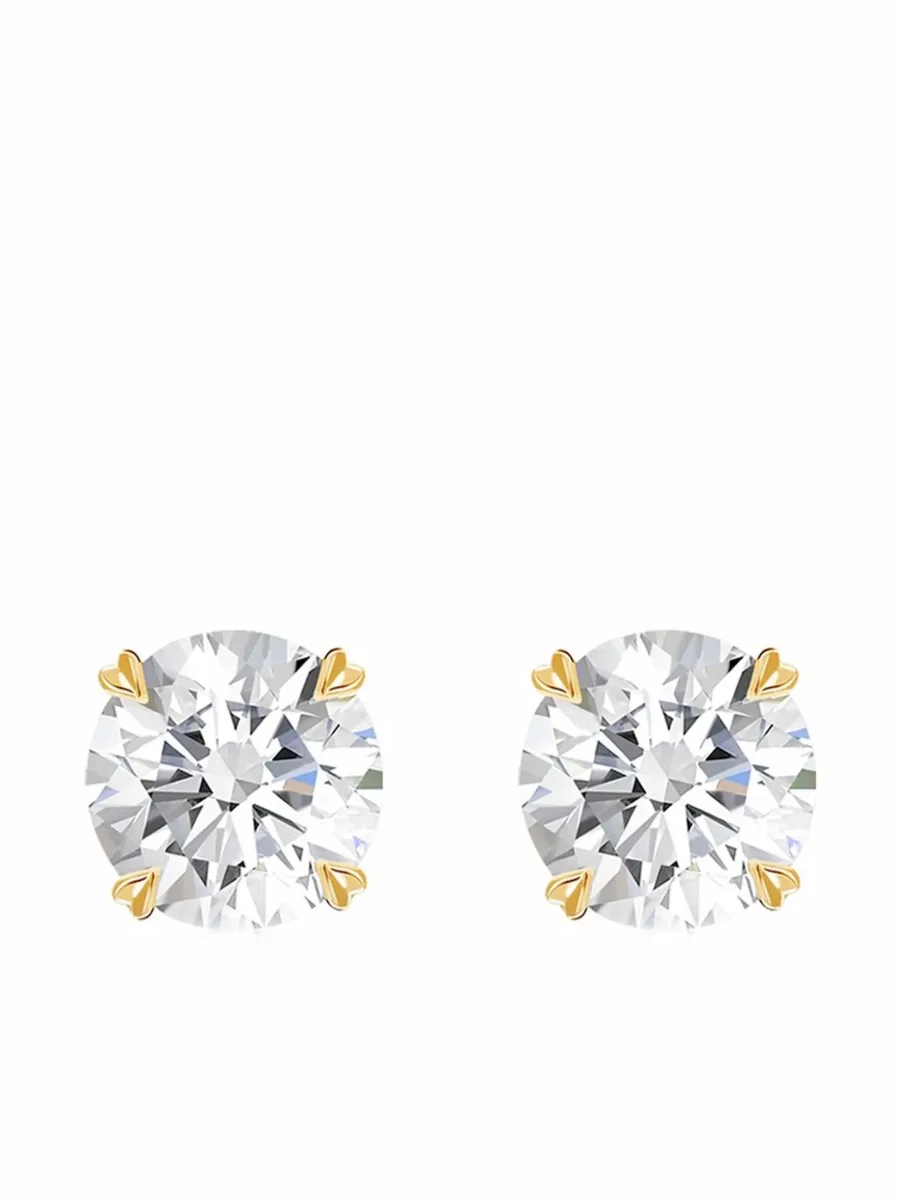 серьги-гвоздики из желтого золота с бриллиантами Windsor 0.60ct 2