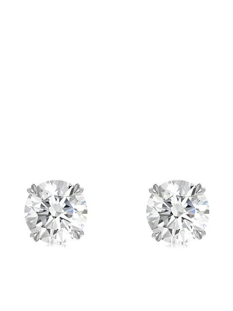 серьги-гвоздики Windsor из белого золота с бриллиантами