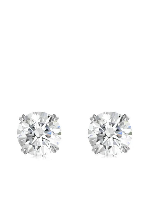 серьги-гвоздики Windsor из белого золота с бриллиантами