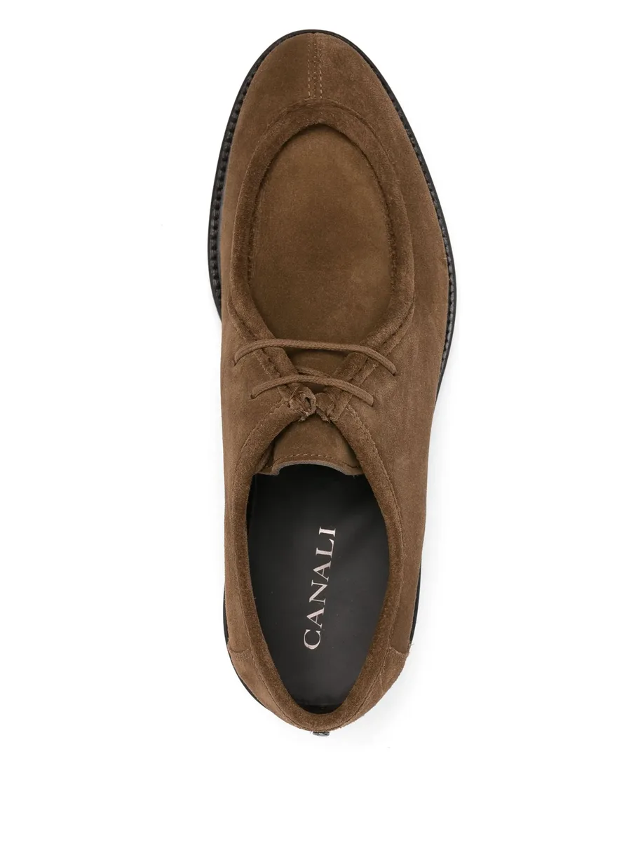 suede lace-up shoes 7