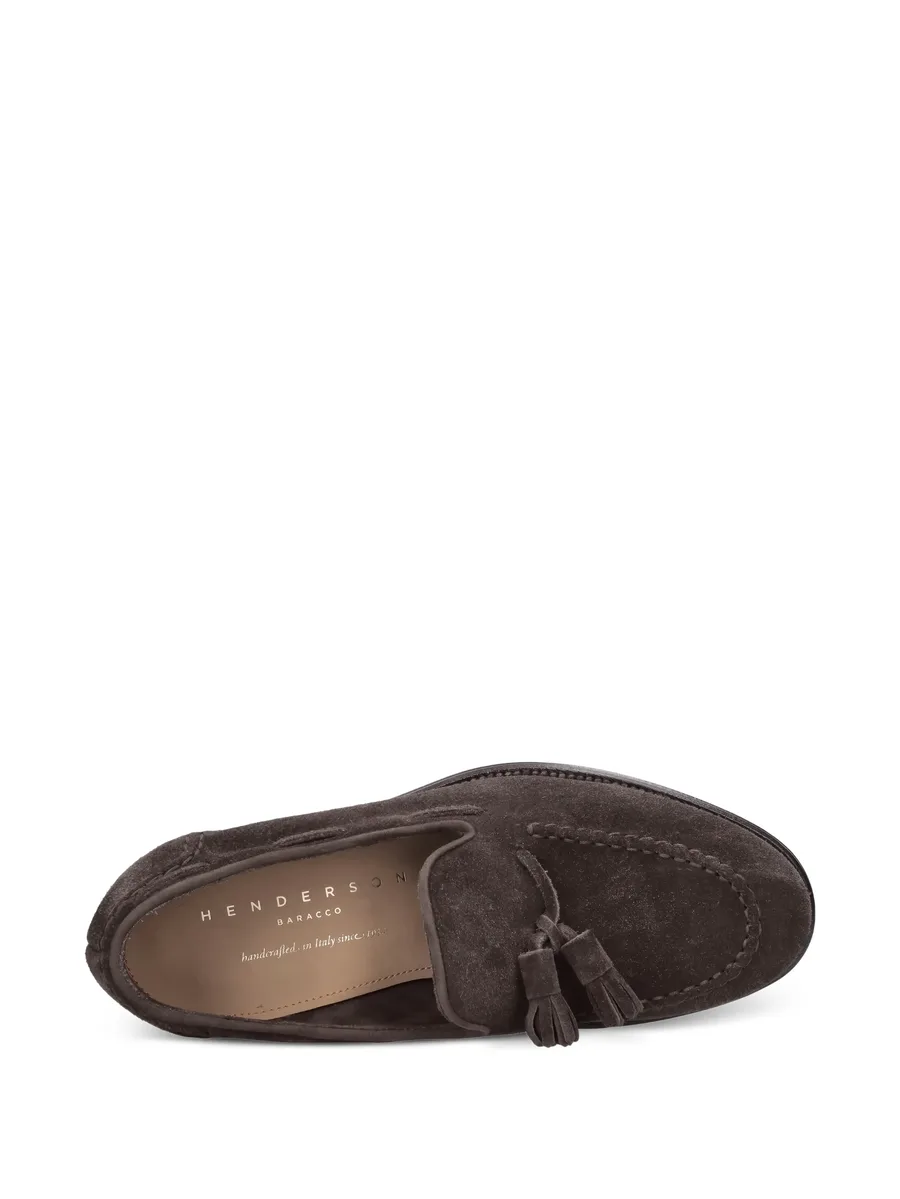 tassel-detail whipstitch loafers 4