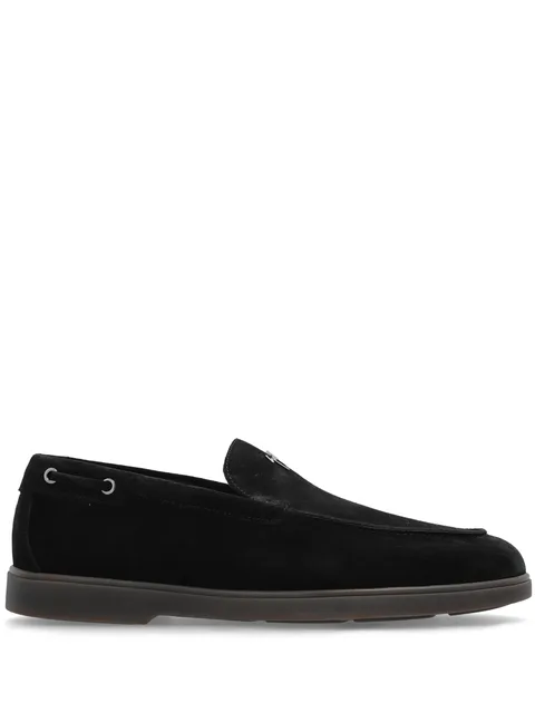 suede loafers