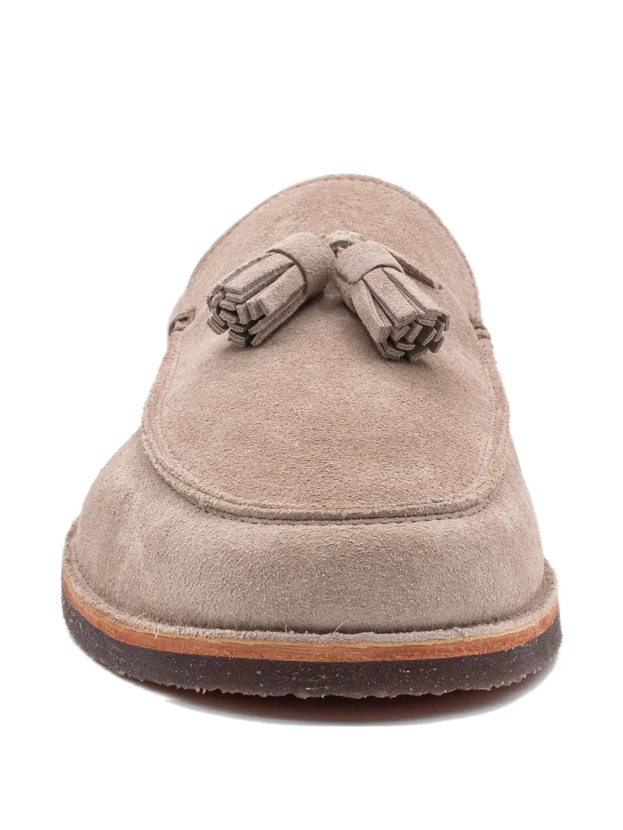 tassel-detail suede loafers 9