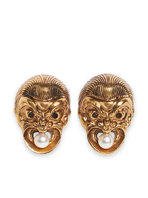 серьги Masks с жемчугом