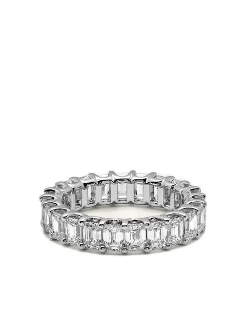 кольцо Eternity Band из белого золота с бриллиантами