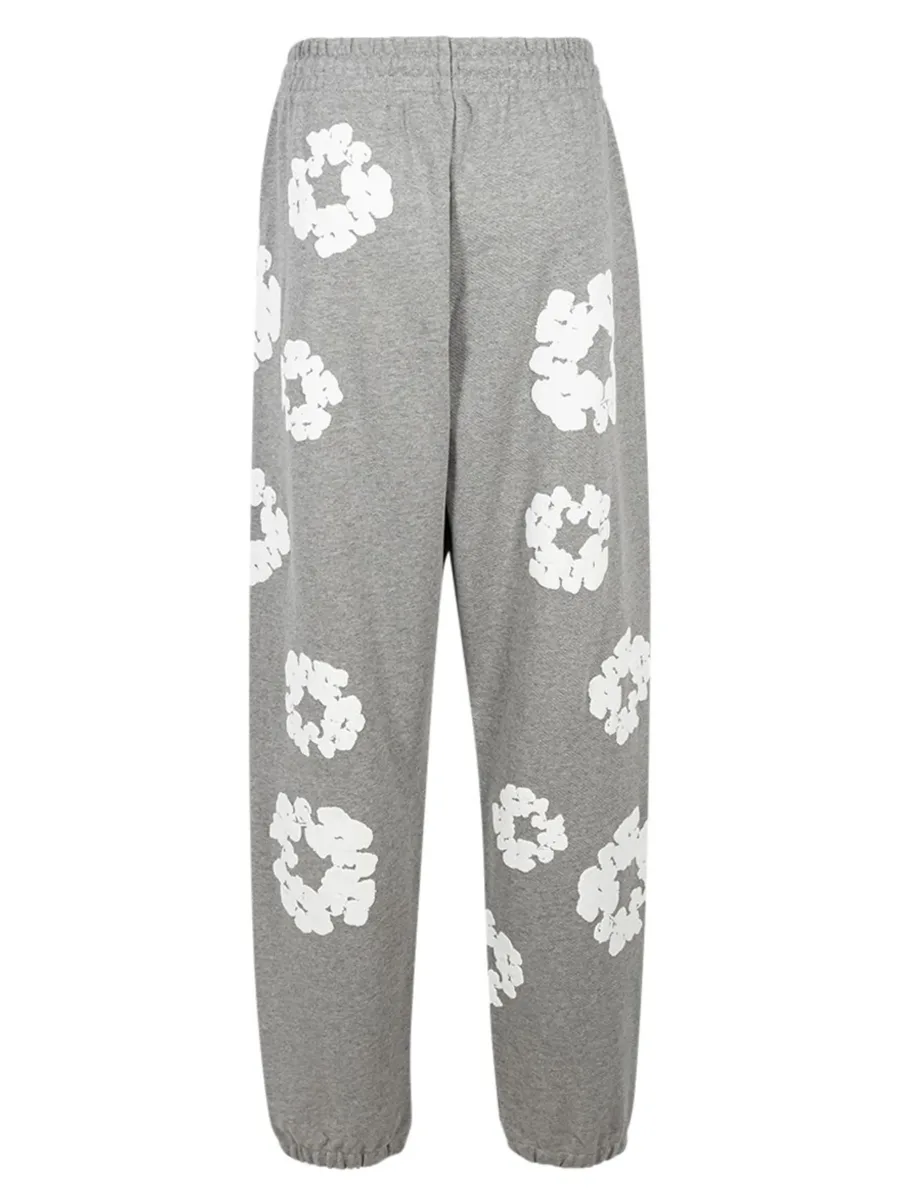 спортивные брюки Cotton Wreath с кулиской 4