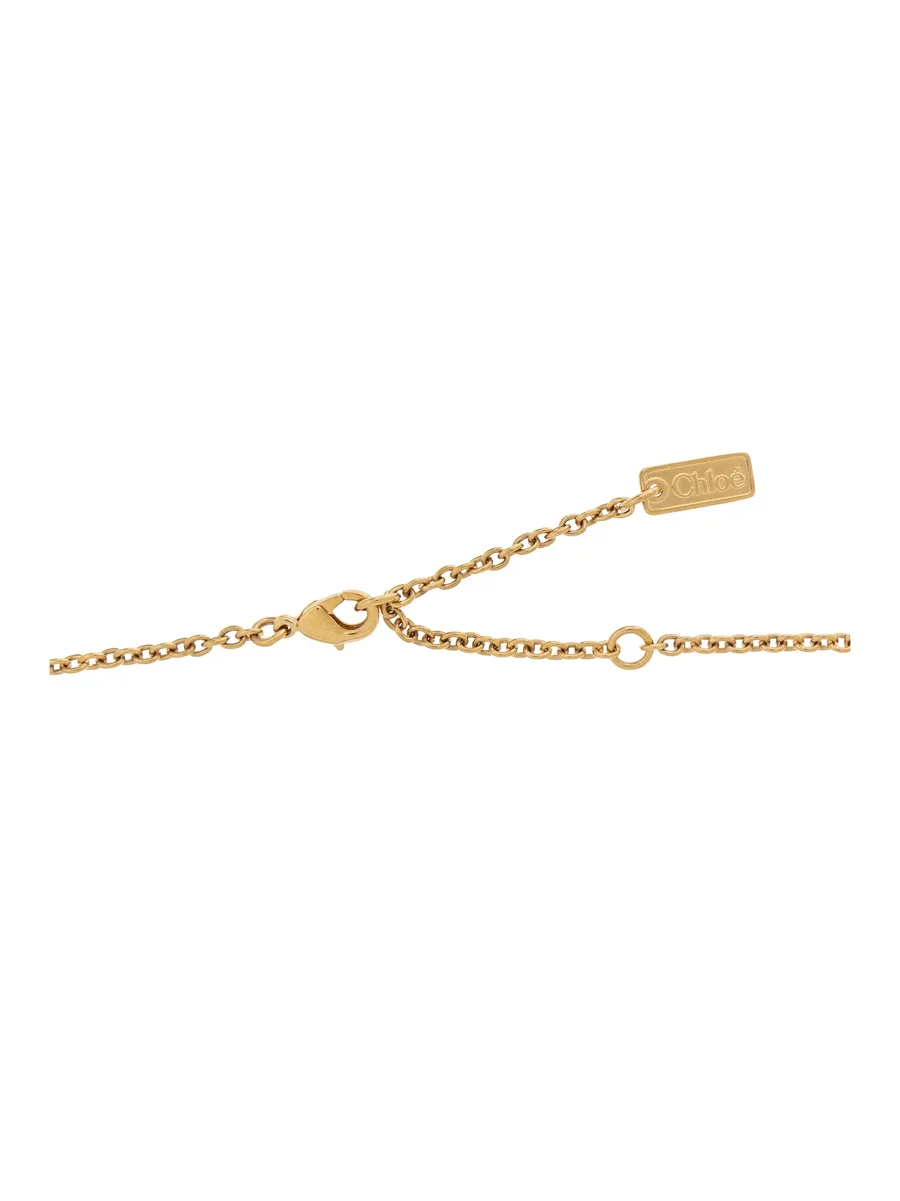 колье The Chloé с логотипом 6