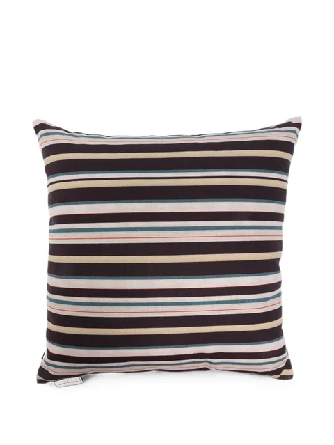 Primula striped zip-fastening cushion