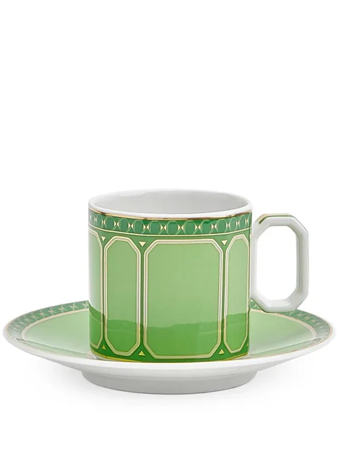 Signum Fern espresso cup and saucer