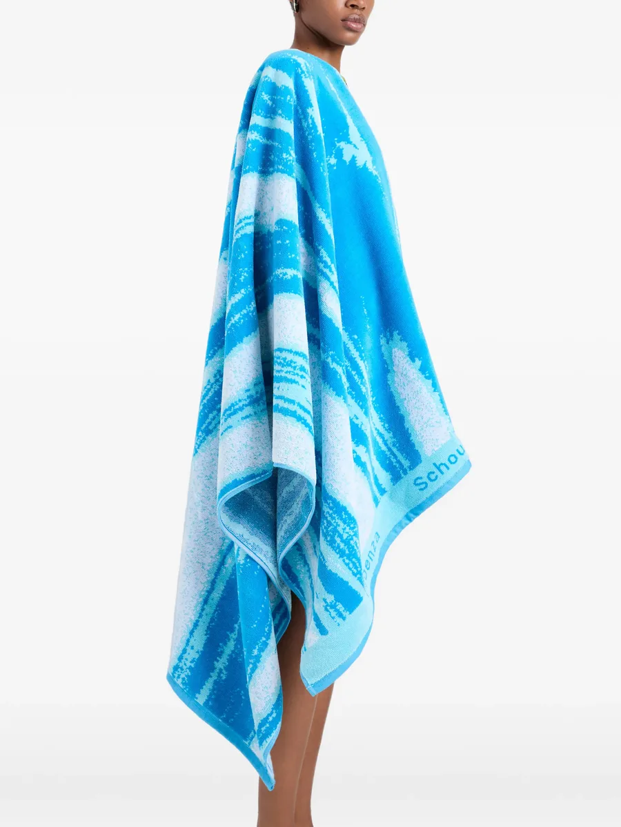 abstract-print towel 4